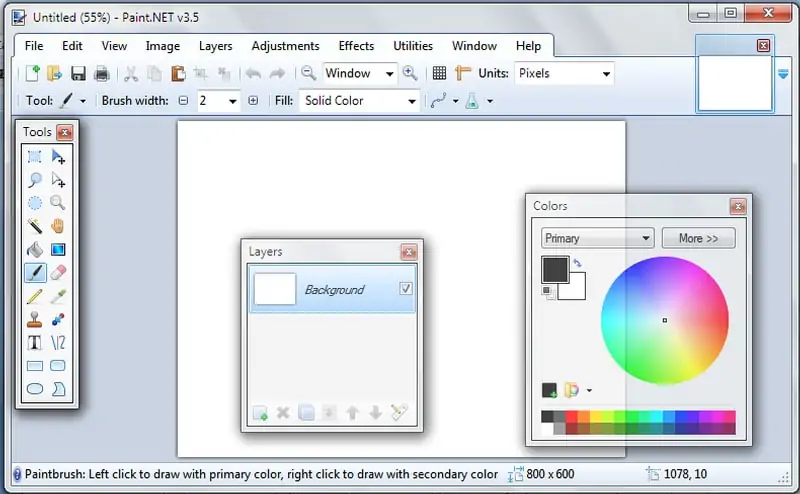 تحميل برنامج الرسام Paint لويندوز 10,XP,7,8