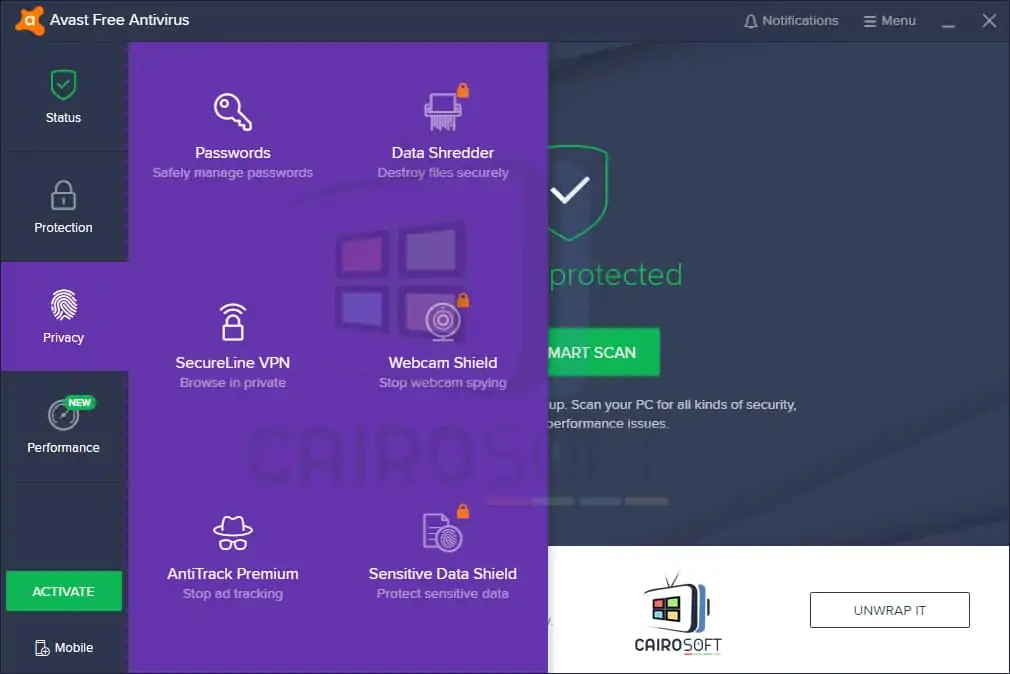 تحميل برنامج افاست للكمبيوتر عربي Avast antivirus