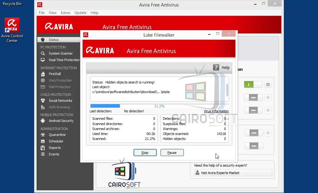 تحميل برنامج افيرا للكمبيوتر 2020 Avira Antivirus